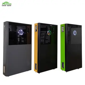 Armário de armazenamento de bateria personalizado para bateria solar lifepo4, painel de energia personalizado com 10kwh 48v 200ah 30kwh