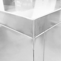 Unité de flux laminaire suspendue au plafond en acier inoxydable pour salle blanche, système de flux d'air laminaire monté au plafond pour salle blanche