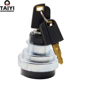 168-4609 1684609 For CAT Caterpillar Engine 3054 Backhoe Loader 416D 420D 424D 428D 430D 432D Starter <strong>Ignition</strong> <strong>Switch</strong> W/ 2 Keys - Product Image 4
