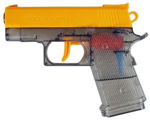 Venta al por Mayor de <span class=keywords><strong>Pistolas</strong></span> de Agua Transparentes <span class=keywords><strong>Glock</strong></span>, Nuevas, Manuales, de Plástico, Estilo Pistola, Universales, Juguetes de Agua para Niños - Product Image 4