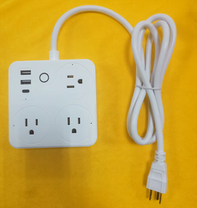 Enchufe <span class=keywords><strong>Inteligente</strong></span> WiFi/Zigbee DUOMEI con Puerto Tipo-C IP54, Control Remoto por Aplicación Tuya, 10A, Compatible con Google Alexa - Product Image 5