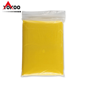 Poncho Impermeable Desechable de 0.015mm de Material PE, Universal para Adultos, Uso en Viajes, Estilo Simple, Cubierta Impermeable Individual - Product Image 3