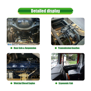 Camion <span class=keywords><strong>benne</strong></span> basculante Sinotruk Howo 371 d'occasion à conduite à droite, 14 tonnes, auto-chargeur, avec vérin hydraulique - Product Image 4
