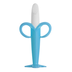 Brosse à Dents <span class=keywords><strong>Banane</strong></span> en Silicone de Qualité Alimentaire, Vente en Gros de Jouets à Mâcher pour Bébé - Product Image 6