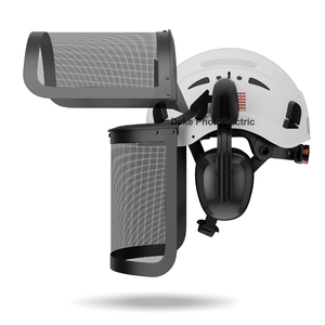 <span class=keywords><strong>Casco</strong></span> de Seguridad Industrial DEKE de Material ABS para Construcción, <span class=keywords><strong>Casco</strong></span> para <span class=keywords><strong>Motosierra</strong></span> con Orejeras y Protector Facial - Product Image 2