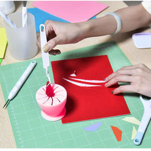 Ensemble de 5 outils de désherbage de vinyle et kit d'outils de précision pour <span class=keywords><strong>Cricut</strong></span>/<span class=keywords><strong>Silhouette</strong></span> - Product Image 5
