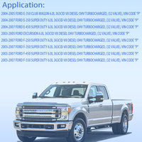 Conjunto de Juntas Inferiores do Motor Compatível com Ford E-350 E-450 F-250 F-350 F-450 F-550 6.0L V8 de 2003-2007 OE CS26374 CS54450