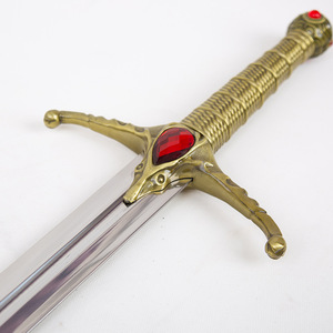 Articoli a Tema Game of Thrones: Spada di Jaime 'Il Urlato della Veda' in Acciaio Valiriano, 108 cm, da 'Una Canzone di Ghiaccio e Fuoco', Accessori per Cosplay - Product Image 5