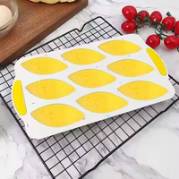 Moule à gâteau en silicone en forme de feuille, moule à savon en silicone DIY, moule à barre chocolatée