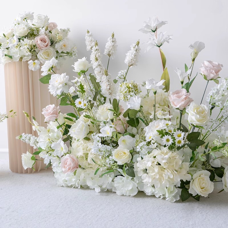 artificial silk flowers wedding table