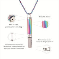 Collier de Résistance Respiratoire avec Filtre en Coton Intégré pour Yoga, Méditation, Aromathérapie, Soulagement du Stress et Pleine Conscience