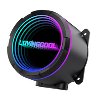 Refroidisseur CPU AIO LOVINGCOOL, design liquide, roulement à billes Abyss multicouche, support LED ARGB, rotation, sans pilote, pour boîtier d'ordinateur
