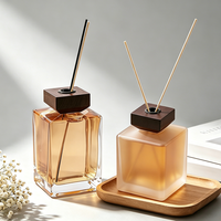 Diffuseur de parfum en verre de haute qualité, grande capacité, 550 ml, 570 ml, avec bouchon