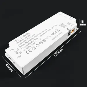 Constant Voltage 12V 24V 12w 18w 20w 24w 36w 50w 100w Led Light Drivers Led Power Supply For Cabinet Light Strip Downlight