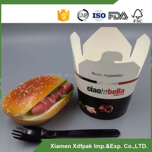 Scatole Alimentari Personalizzabili in Carta Kraft Monouso per Asporto, per Noodles e <span class=keywords><strong>Biscotti</strong></span>, Versione 2024 - Product Image 3