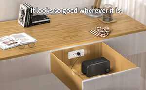Flush Mounted Power Outlet With Drawer Design Embedded <strong>Socket</strong> Bedside Cabinet Hidden <strong>Socket</strong> Furniture Drawer Outlet - Product Image 6