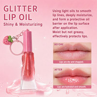 Base de gloss à lèvres en gros, kit de gloss à lèvres sous marque privée, emballage personnalisé pour gloss à lèvres, gloss liquide fruité bio