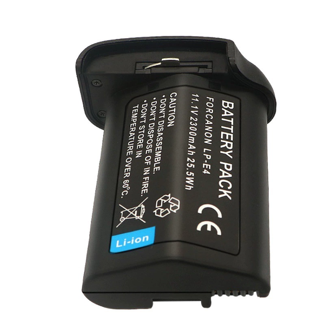 Powerextra 11.1v 3200mah Lithium Ion LP-E4 Replacement Li-ion Digital Camera Rechargeable Battery for Canon Camera