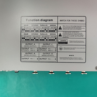 DEKEN DA-4600 OEM Usine Professionnel 600W 1U Classe D Système Audio Amplificateur de puissance numérique basse puissance à quatre canaux