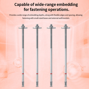 เหล็กยึดแบบลิ่ม <span class=keywords><strong>Hilti</strong></span> HST3 คุณภาพสูง ทำจากเหล็กกล้าไร้สนิม พร้อมสารกันไฟที่ด้านล่าง สำหรับงานเสริมแรงในงานก่อสร้าง - Product Image 3
