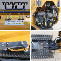 Dumper autochargeur de 500 kg pour travaux de construction avec moteur Briggs & Stratton 6,5 CV pour les acheteurs mondiaux Global Construction