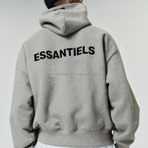 Nouveauté : Sweat-shirt et survêtement en coton 100% uni 430g, mode SS22, vêtements pour hommes - Product Image 5