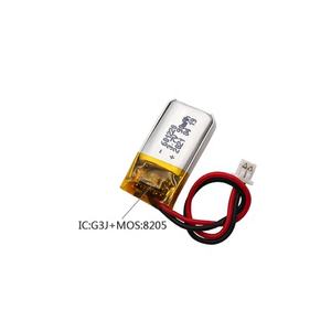 Fabrication de cellules lithium-ion OEM, batterie pour jouet pour enfants <span class=keywords><strong>UFX</strong></span> 601220 90mAh 3.7V, mini batterie Li-polymère - Product Image 3