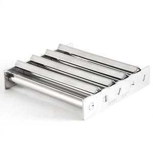 10000 12000 किलोग्राम के स्थायी नियोडिमियम चुंबकीय ग्रिल पृथक्करण विदेशी धातुओं को हटाने के लिए बैफल्स के साथ चुंबक को ग्राट करता है - Product Image 5