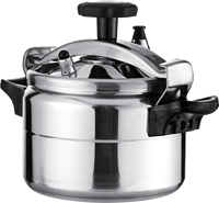 Autocuiseur avec un seul Double fond disponible pour la cuisinière à Induction à gaz Offre Spéciale sécurité pratique aluminium Anti-explosion