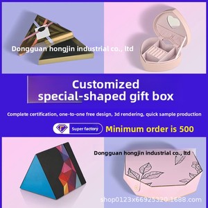 กล่องของขวัญทำมือรูปทรงพิเศษระดับไฮเอนด์ กล่องบรรจุภัณฑ์ผลิตภัณฑ์ความงามและดูแลผิวที่ออกแบบอย่างสร้างสรรค์  กล่องของขวัญระดับไฮเอนด์ที่สามารถปรับแต่งได้ - Product Image 5