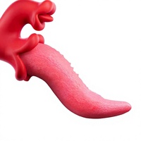 Vibrateur lingual pour femmes avec contrôle par application, USB, 9 modes de vibration, stimulation du point G et des mamelons, jouet sexuel pour femmes