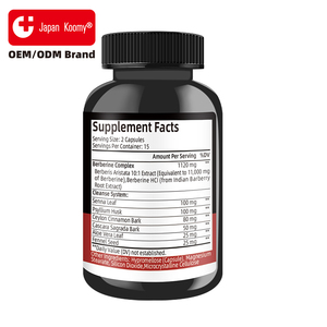 Suplemento OEM Shecome, Cápsulas de Berberina del Fabricante, Apoyo a la Salud Digestiva para Adultos, Suplemento Herbal de Berberina - Product Image 3