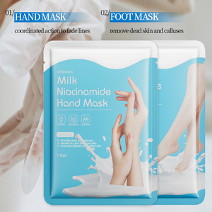 ถุงมือบำรุงผิวออร์แกนิคเกาหลี KORMESIC มาส์กขัดผิวมือ อโลเวร่า ลาเวนเดอร์ ซากุระ บำรุงผิวมือให้ชุ่มชื้น - Product Image 5