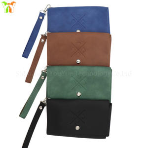 PU 가죽 카드 놀이 카드 케이스 프로텍터 맞는 포커 크기 카드 놀이 카드 홀더 보관함 - Product Image 1