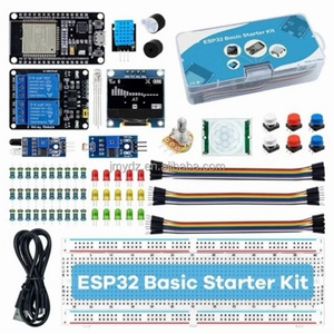 Kit de démarrage pour carte de développement ESP32 ESP-32S WIFI IOT, kit d'apprentissage de base pour les expériences DIY avec tutoriel - Product Image 1