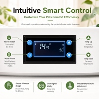 Lit surélevé intelligent pour animaux de compagnie, température constante, coussin confortable et lavable, pour chats et chiens, mobilier d'intérieur pour animaux – Vente en gros usine