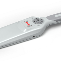 Détecteur portable de métaux doré de haute sensibilité, de 10 pouces,