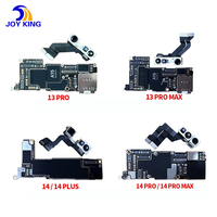 Carte mère déverrouillée avec/sans Face ID pour iPhone X XR Xs Max 11 12 13 14 15 16 Pro Max 128 Go 256 Go, carte logique d'origine