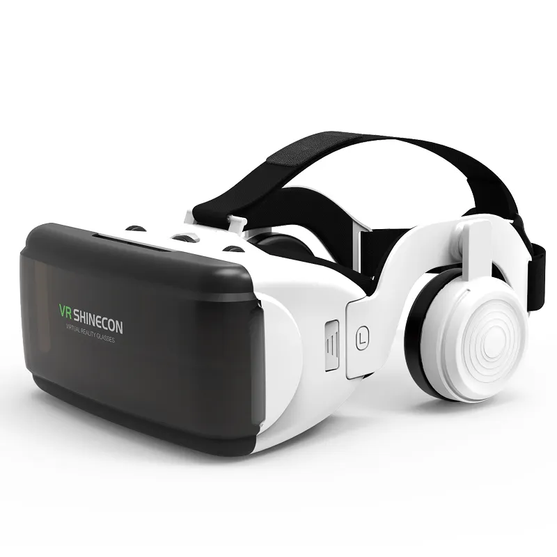 VR SHINECON prix usine 3D réalité virtuelle VR lunettes regarder IMAX films et jouer à des jeux 3D VR Box adapté 4.7-6.7 pouces Smartphone