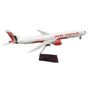 1/158 Maßstab 47cm Air <span class=keywords><strong>India</strong></span> Boeing B777 Druckguss-Flugzeugmodell aus Kunstharz mit Fahrwerk - Product Image 1