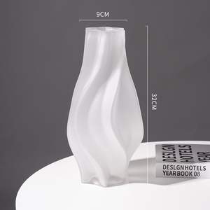 Vendita calda tavolo <span class=keywords><strong>vaso</strong></span> di vetro per <span class=keywords><strong>fiori</strong></span> decorativo chiaro matrimonio <span class=keywords><strong>vaso</strong></span> di nuovo Design vasi verdi per la vendita - Product Image 6