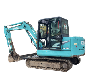 Excavadora Hidráulica Usada Kobelco SK60 de 6 Toneladas con Componentes Originales del Motor Japonés, Operación Flexible - Product Image 1