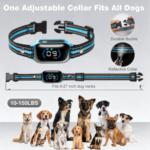 Collar de Adiestramiento para Perros Recargable, con Control Remoto, Resistente al Agua, con Vibración y Sonido, de Tres Canales y Sin Choques - Product Image 3