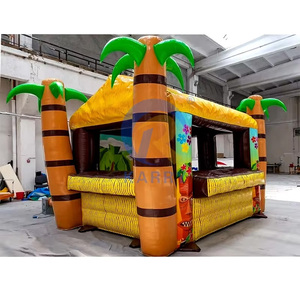 Barra Tiki Tropical Inflable, Puesto de Bar Inflable para Fiestas en la <span class=keywords><strong>Playa</strong></span>, Exposiciones, <span class=keywords><strong>Casa</strong></span> Inflable para <span class=keywords><strong>Alquiler</strong></span> y Eventos - Product Image 3