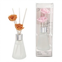 Diffuseur à bâtonnets d'huiles essentielles sans flamme pour intérieur, parfum d'ambiance pour maison et hôtel, senteurs Fleur d'oranger, Ébène, Bergamote
