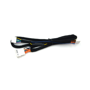 Arnés de cableado para amplificador digital DSP18, 12V, núcleo de cobre, revestimiento de nailon, para conexión de audio DSP para automóvil - Product Image 1