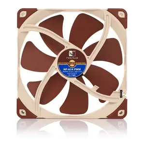 Noctua NF-A14 PWM SSO2 Magnetic Stable Bearing 14cm Fan Shock Pad Chassis Fan 12v/4pin 5v/3pin