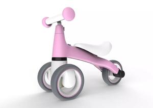 Trottinette en aluminium <span class=keywords><strong>3</strong></span>-en-1 pour enfants avec deux <span class=keywords><strong>roues</strong></span> en PU, <span class=keywords><strong>draisienne</strong></span> et porteur pour bébé - Product Image 5