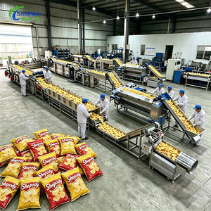 Shepody Linea di Produzione Personalizzata per <span class=keywords><strong>Patatine</strong></span> Fritte in Acciaio Inox 304, Macchine Commerciali per la Preparazione di <span class=keywords><strong>Patatine</strong></span> Fritte - Product Image 2