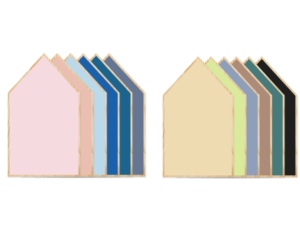 <span class=keywords><strong>Pizarra</strong></span> Magnética de Madera para Niños |   <span class=keywords><strong>Pizarra</strong></span> de dibujo con forma de casa |   Juguete de Escritura y Dibujo para Preescolar - Product Image 2